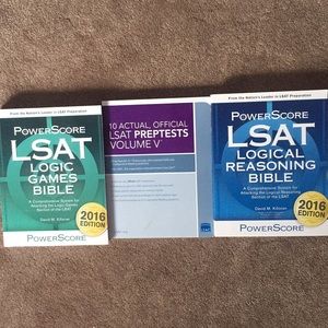 LSAT prep books